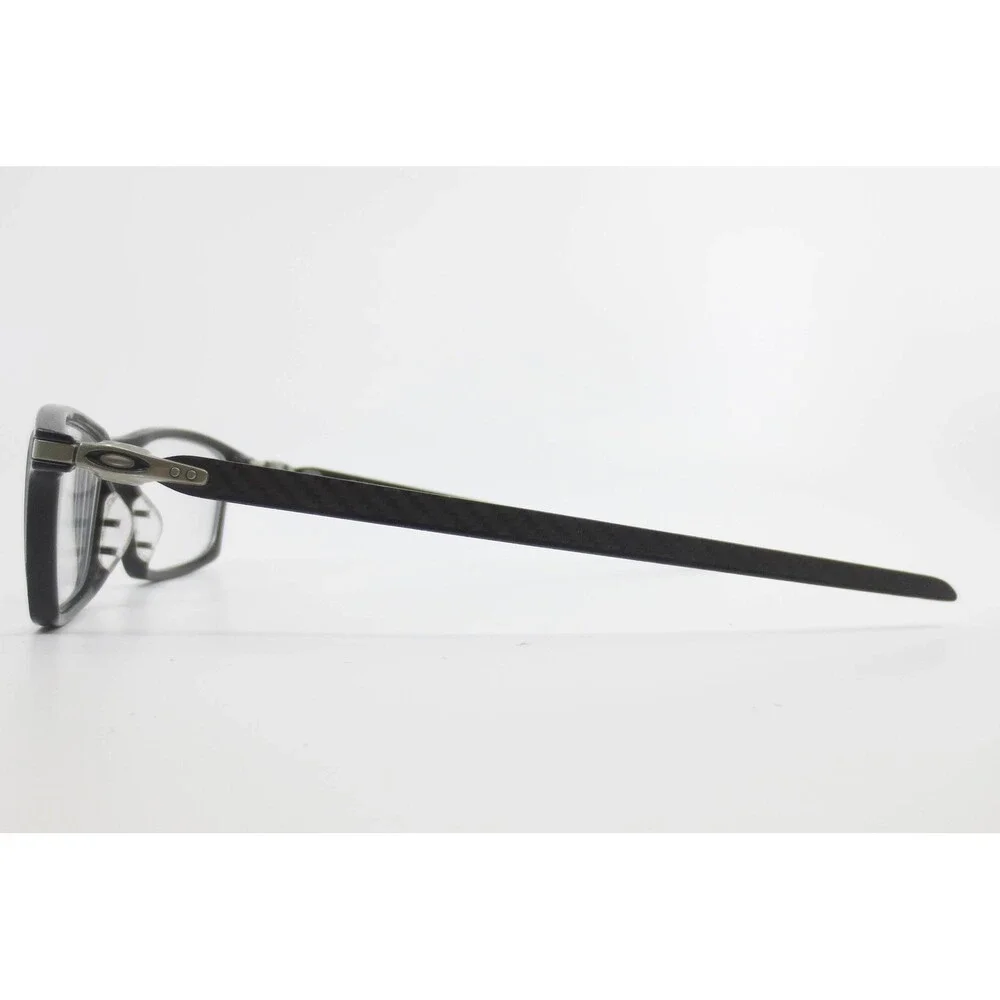 Oakley Pitchman Carbon OX8092-0153 Satin Black Eyeglass Frames 53-18 138 Mens